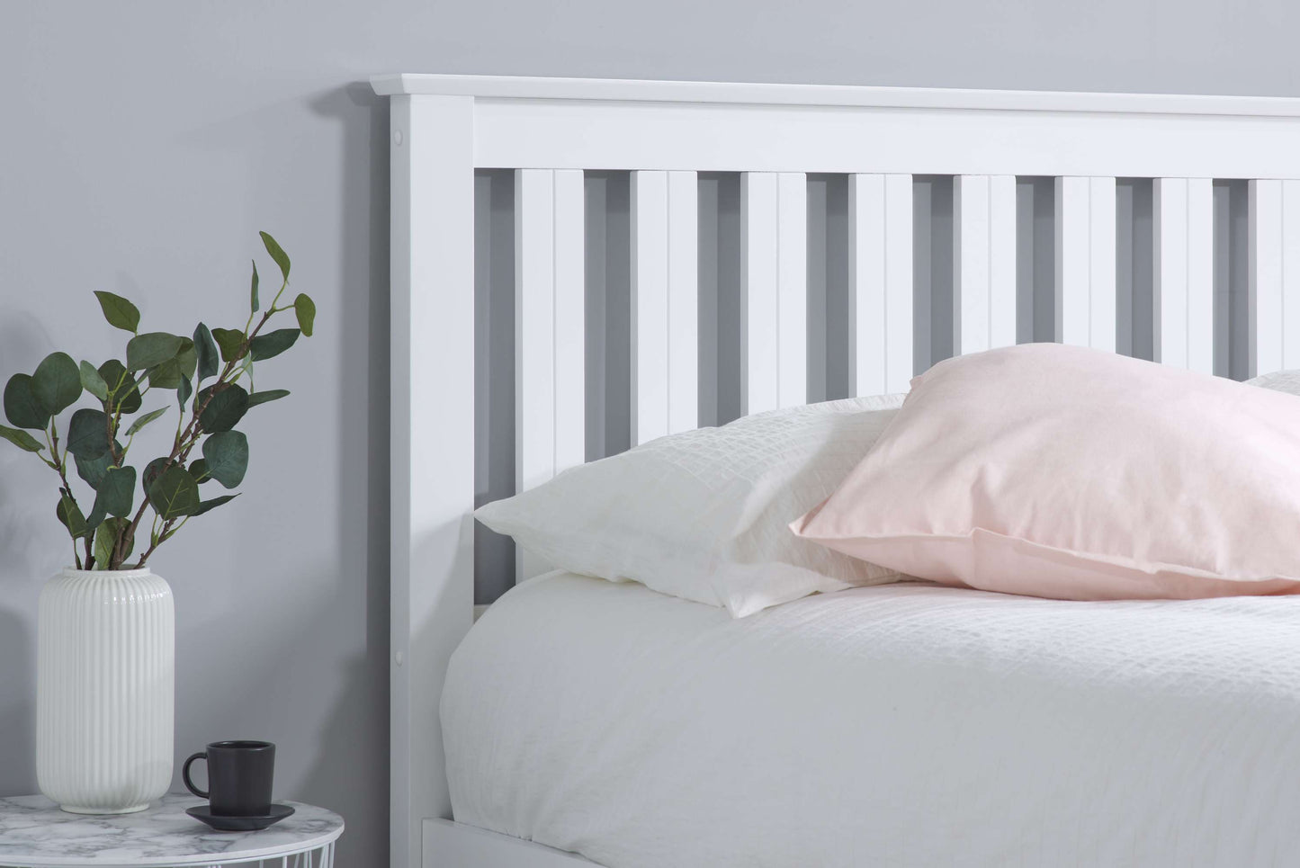 Phoenix White Ottoman Storage Bed