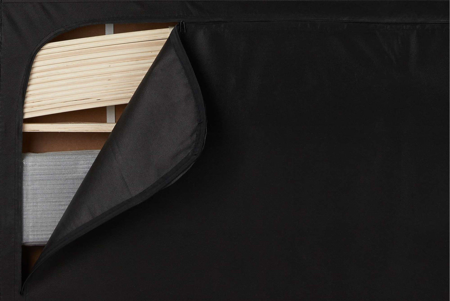 Plaza Grey Fabric TV Bed