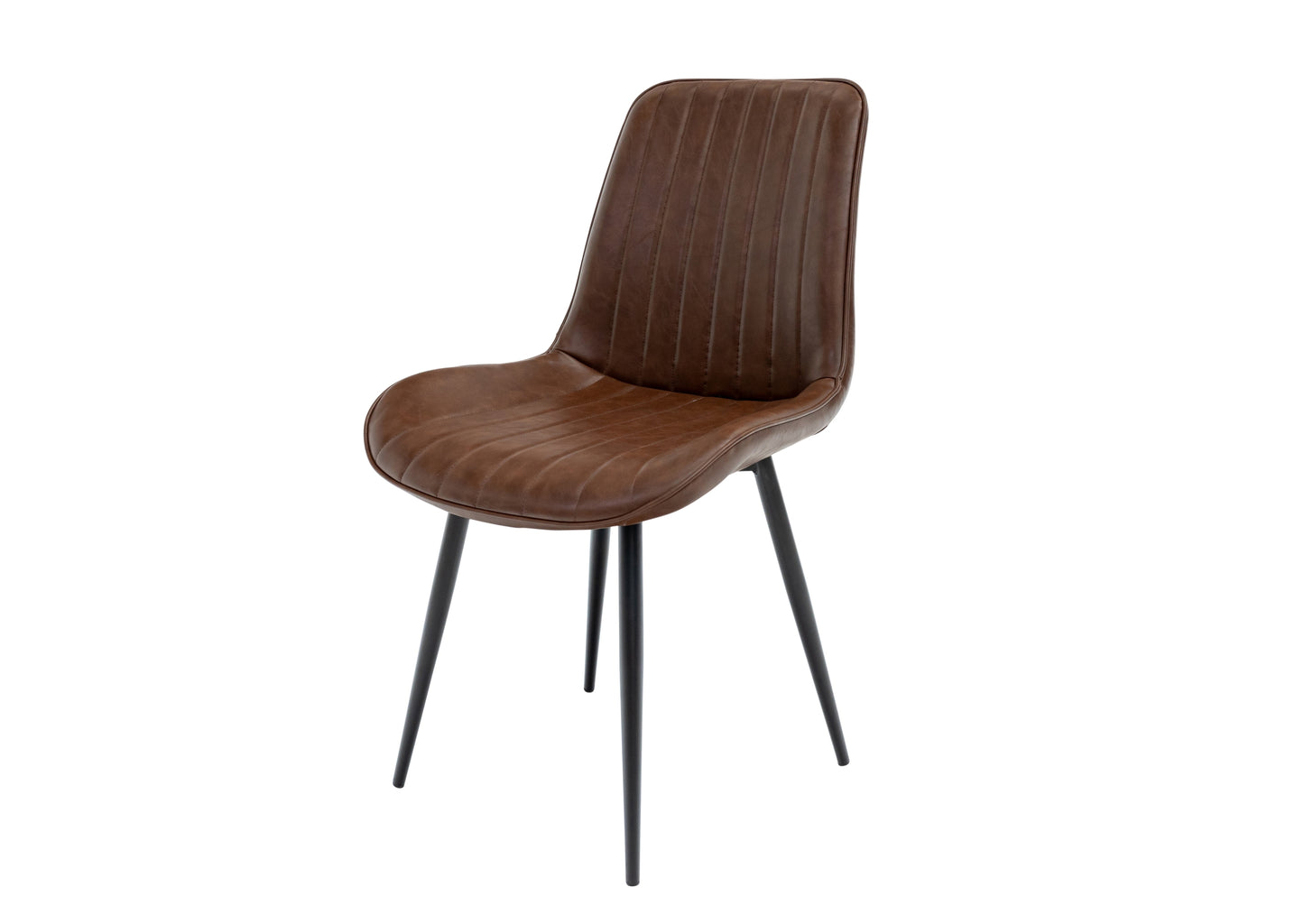 Denver Tan Faux Leather Dining Chair