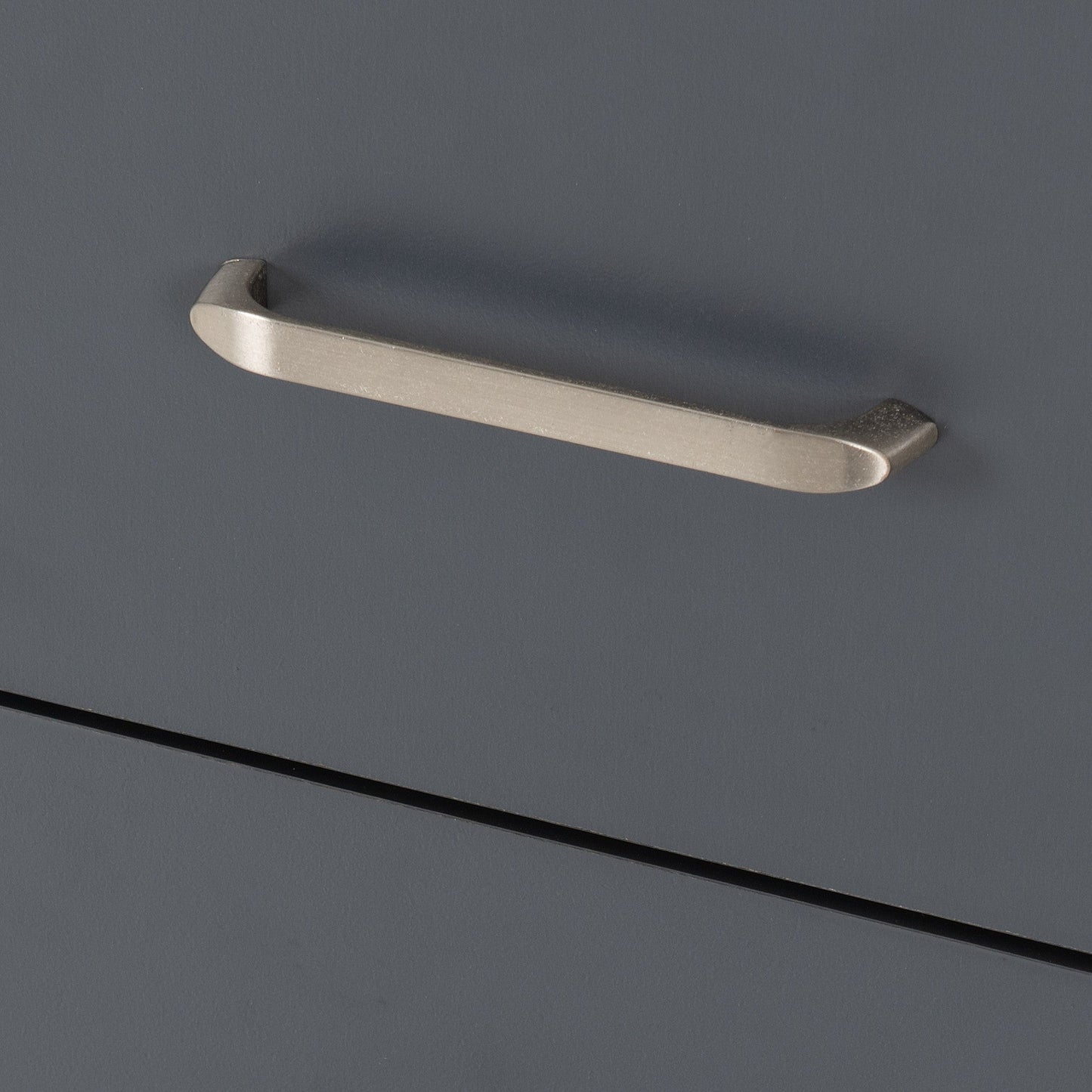 Portland Grey/White/Oak Effect 2 Drawer Locker