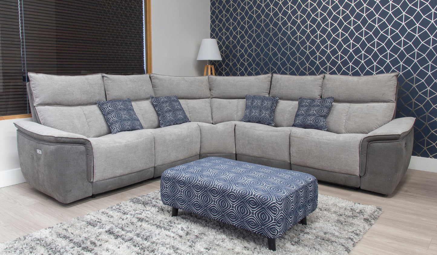 Poppy Footstool & Cushions Set