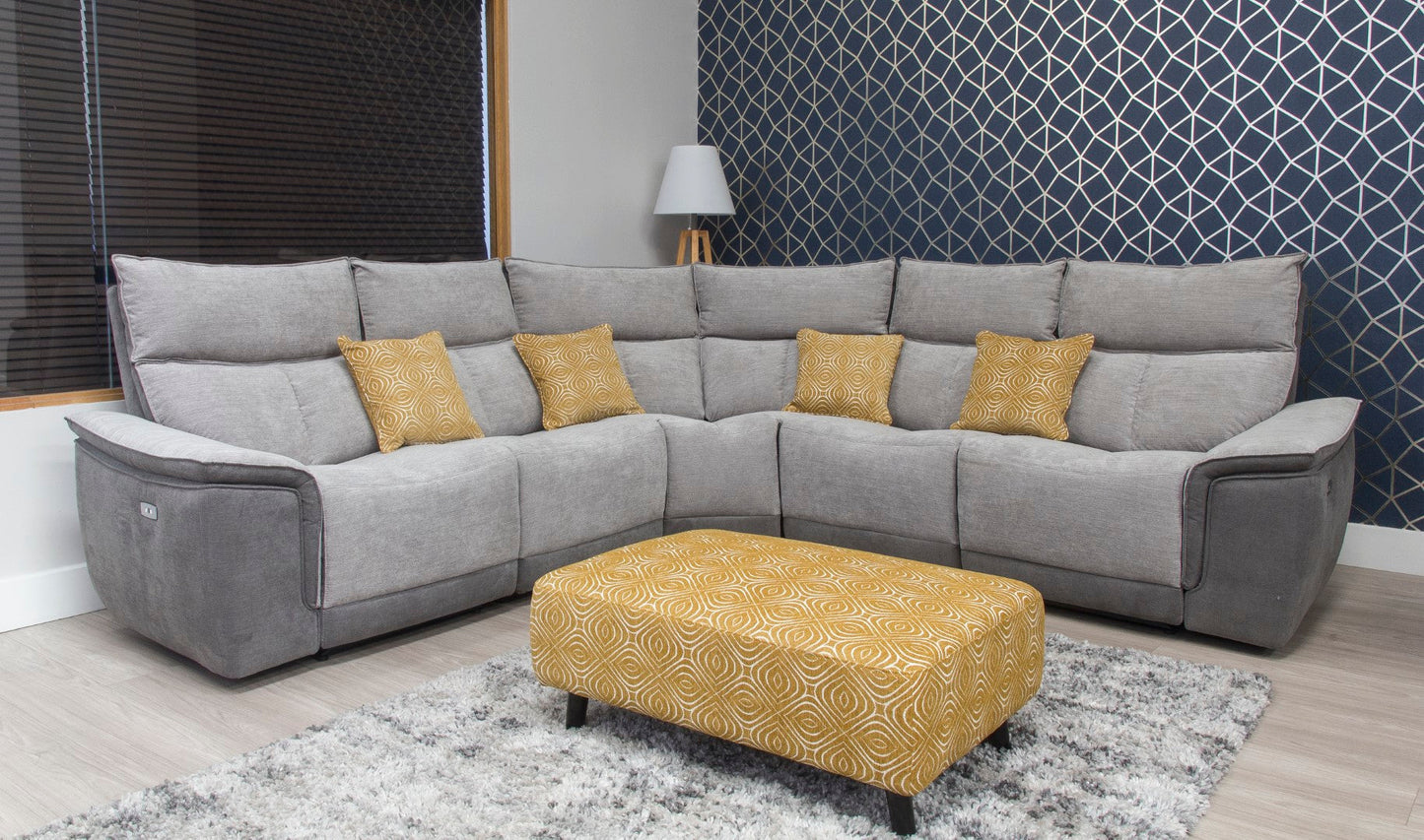 Poppy Footstool & Cushions Set