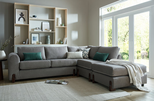Prague Fabric Corner Sofas