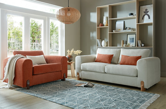 Prague Fabric 3+2 Sofas