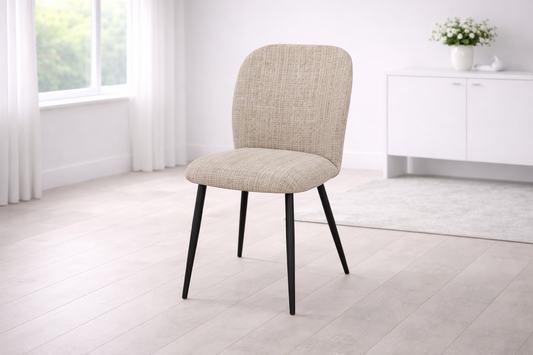 Verona Chenille Fabric Dining Chair