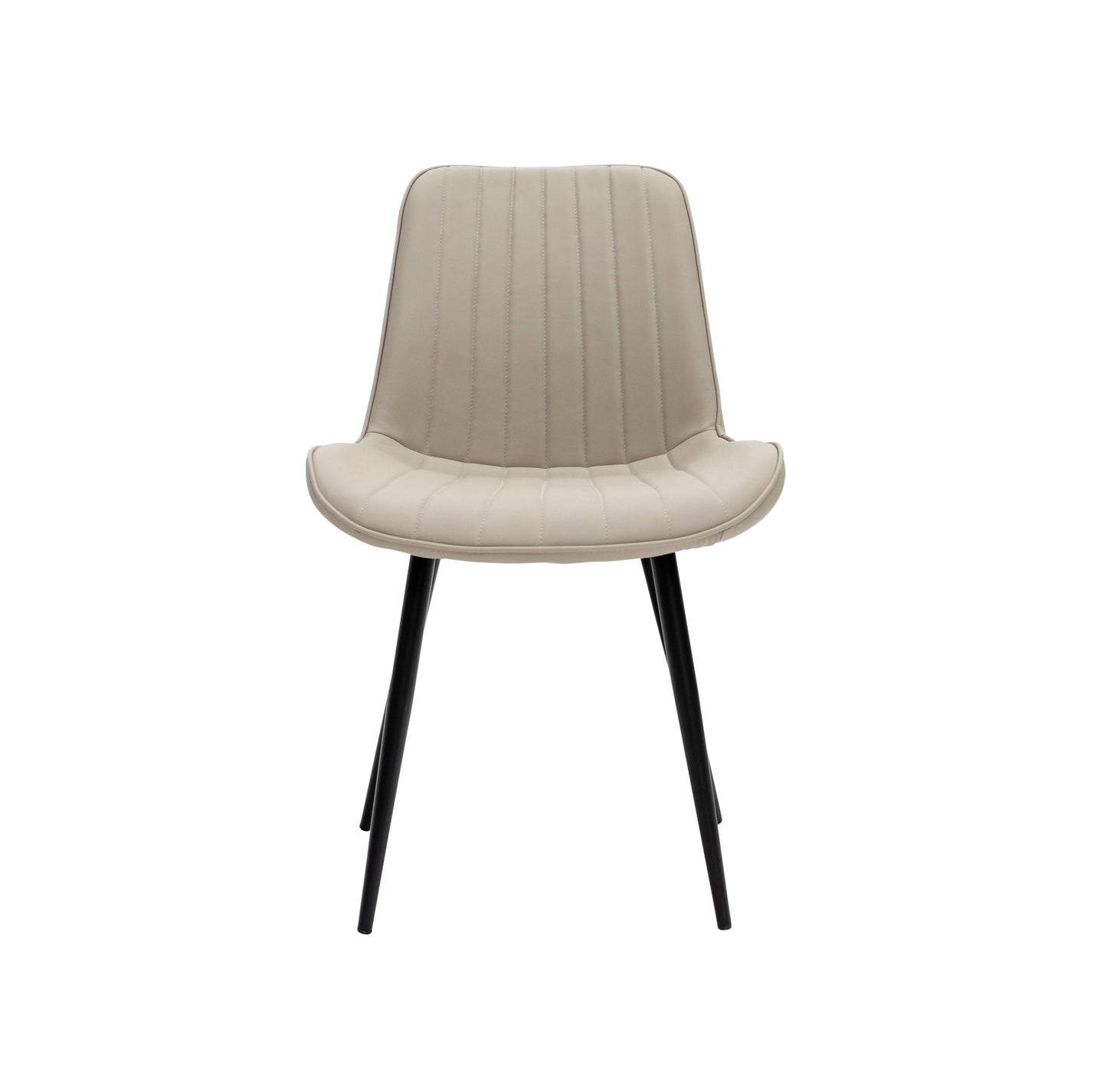 Prague Stone Faux Leather Dining Chair