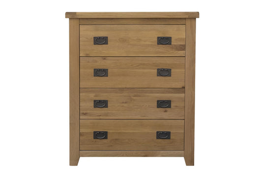 Saoirse Natural Oak 4 Drawer Chest
