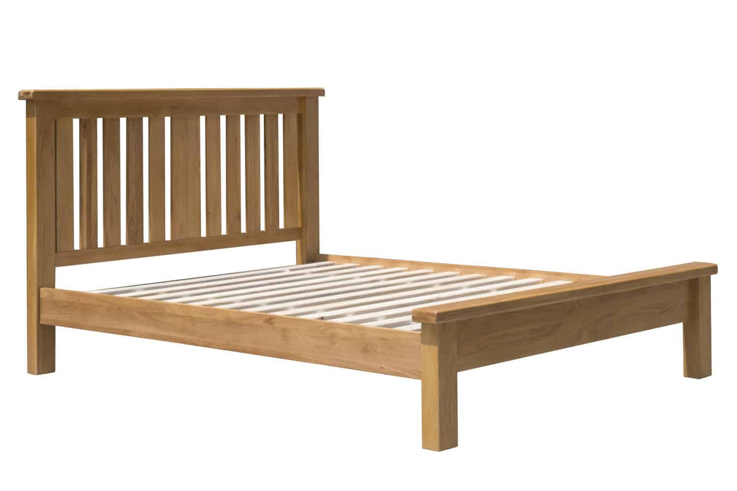 Saoirse Natural Oak Bedframes - Low End