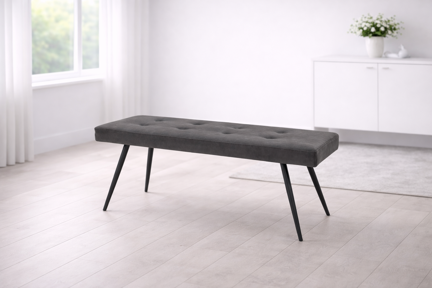 Oakley 1.6m Extending (+40cm) Oak Veneer Dining Table Set + Bench & Dining Chairs