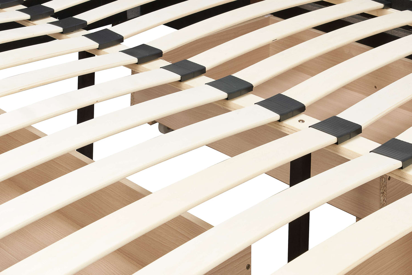 Shelby Grey Fabric Bed