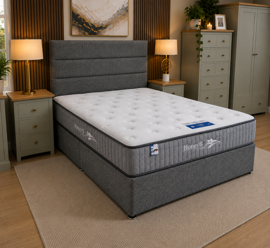 Sleepmaster 1000 Mattress Divan Bed Set