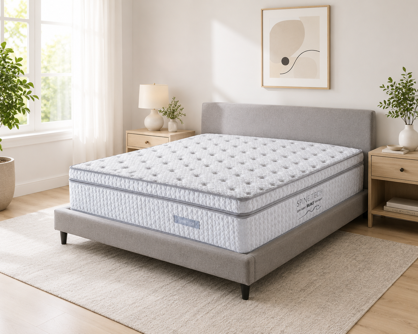 Spinetech 2800 Pocket Pillowtop Mattress