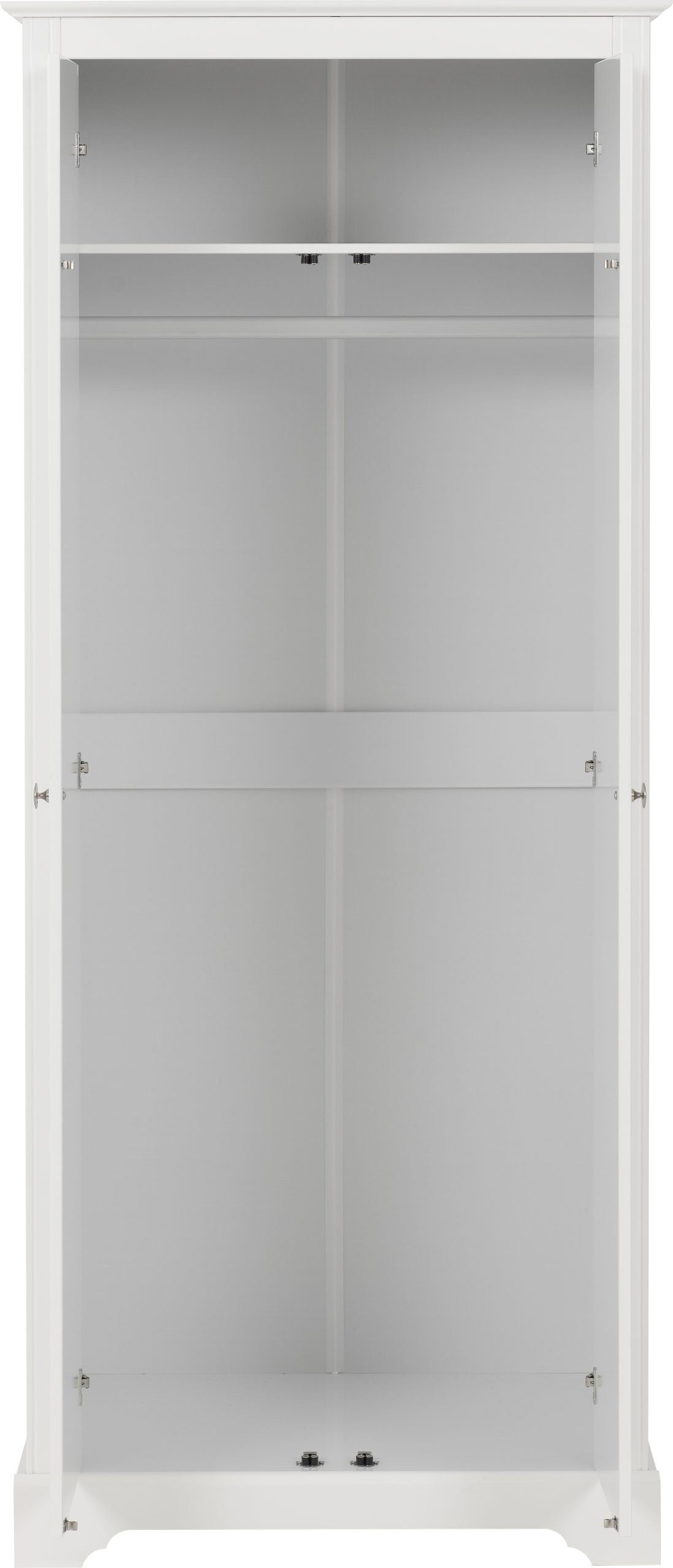 Stratford 2 Door Wardrobe Set White