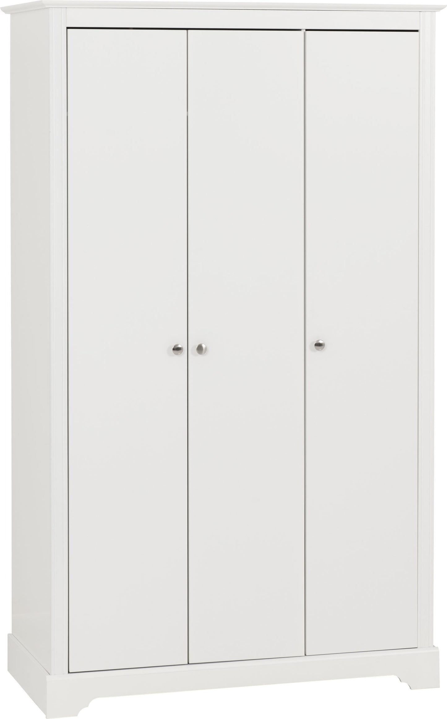 Stratford 3 Door Wardrobe Set White