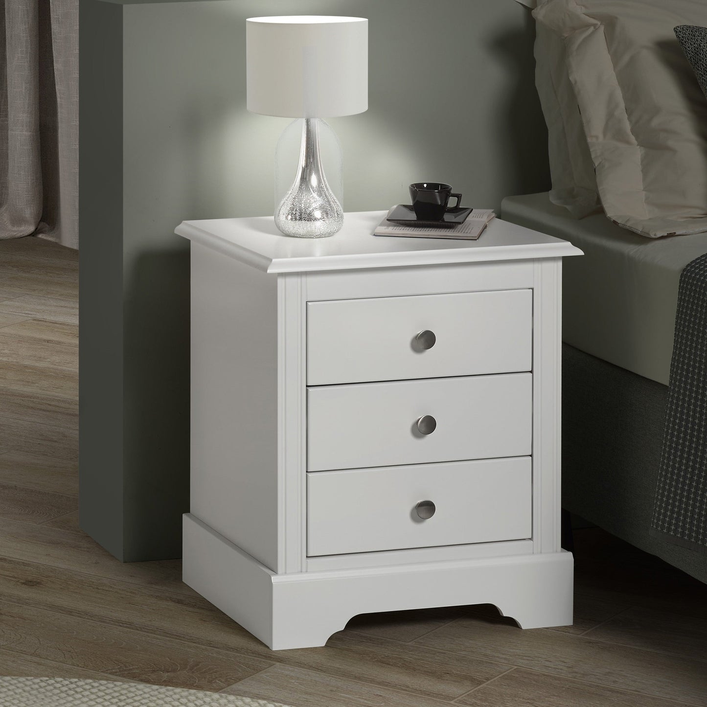 Stratford 2 Door Wardrobe Set White