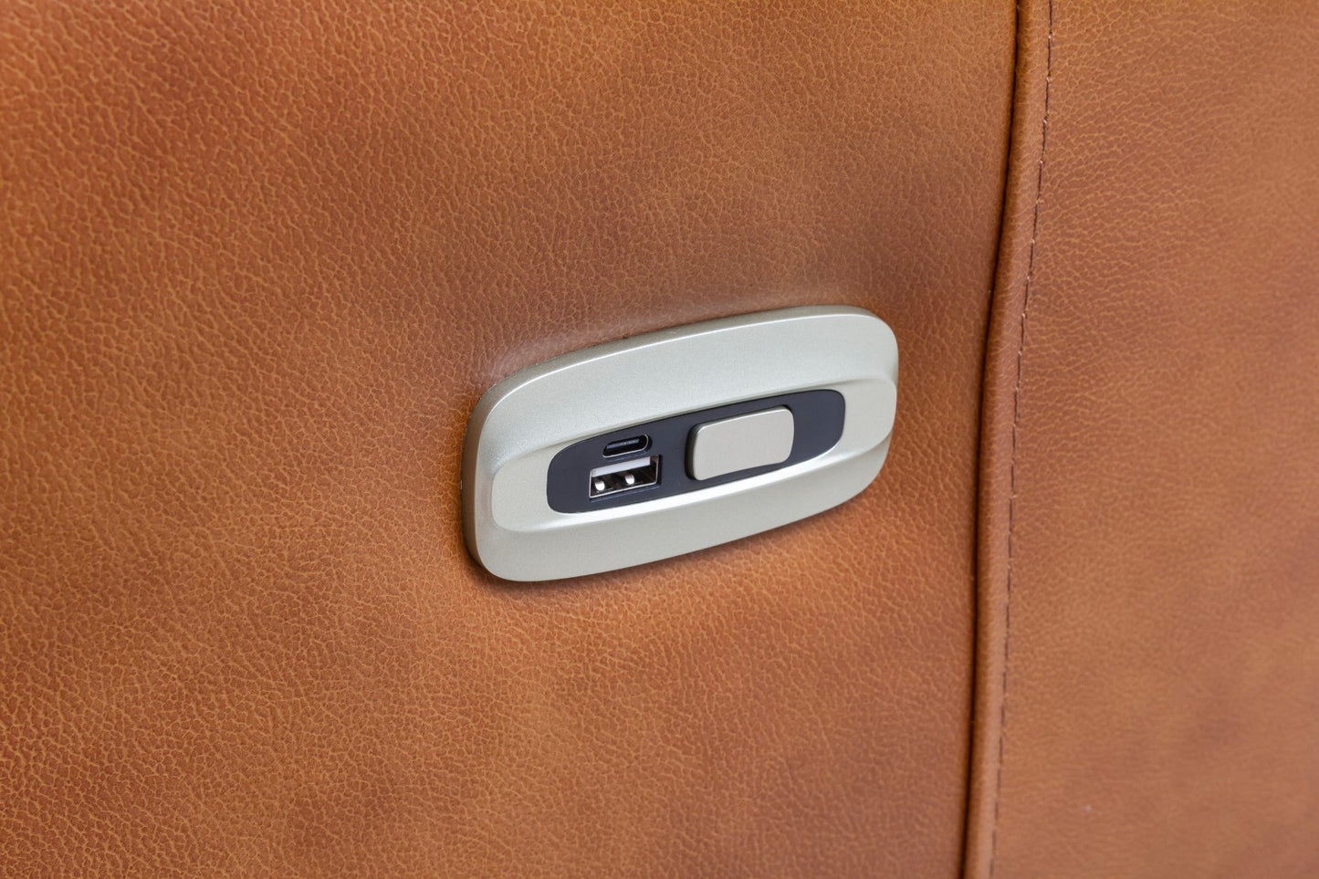 Sirocco Full Leather Saddle Power Reclining Sofas