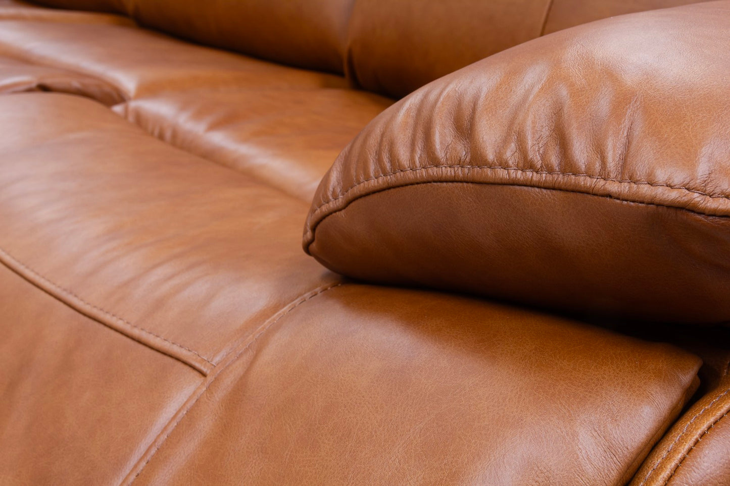 Sirocco Full Leather Saddle Power Reclining Sofas