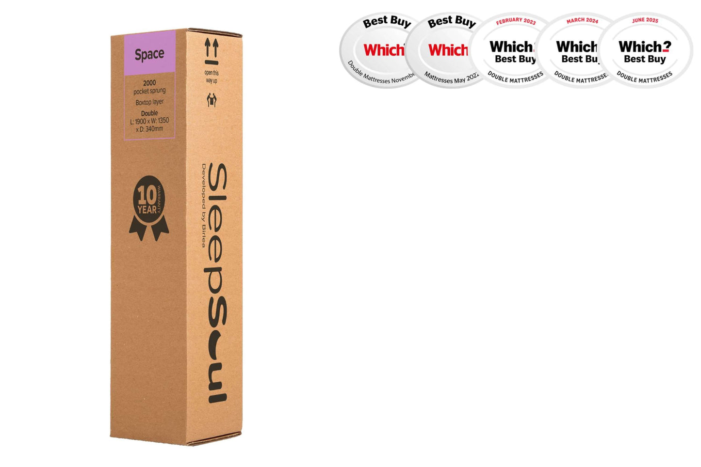 SleepSoul Space Pocket Sprung Mattress