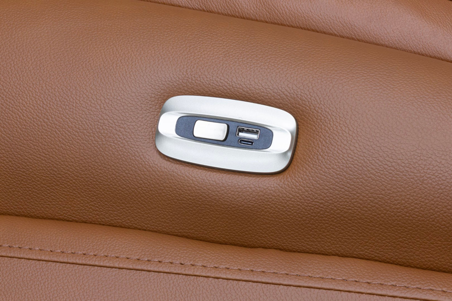 Torino Half Leather Saddle Power Reclining Sofas