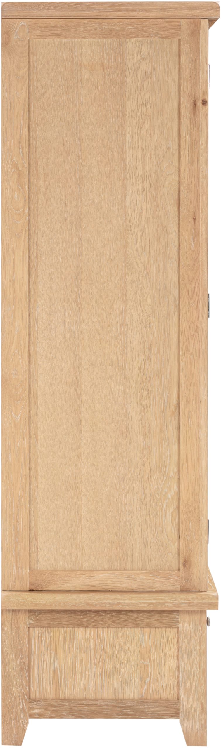 Windsor 2 Door 1 Drawer Wardrobe Natural Oak
