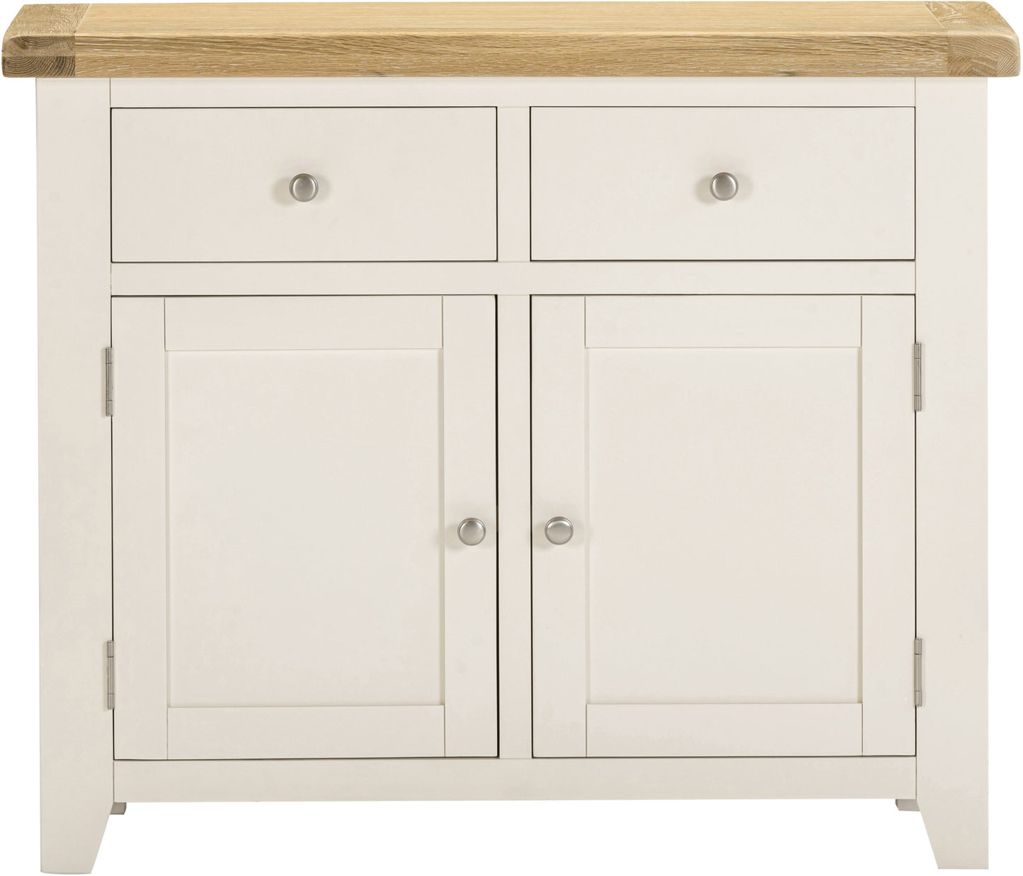 Windsor 2 Door 2 Drawer Sideboard Ivory Oak