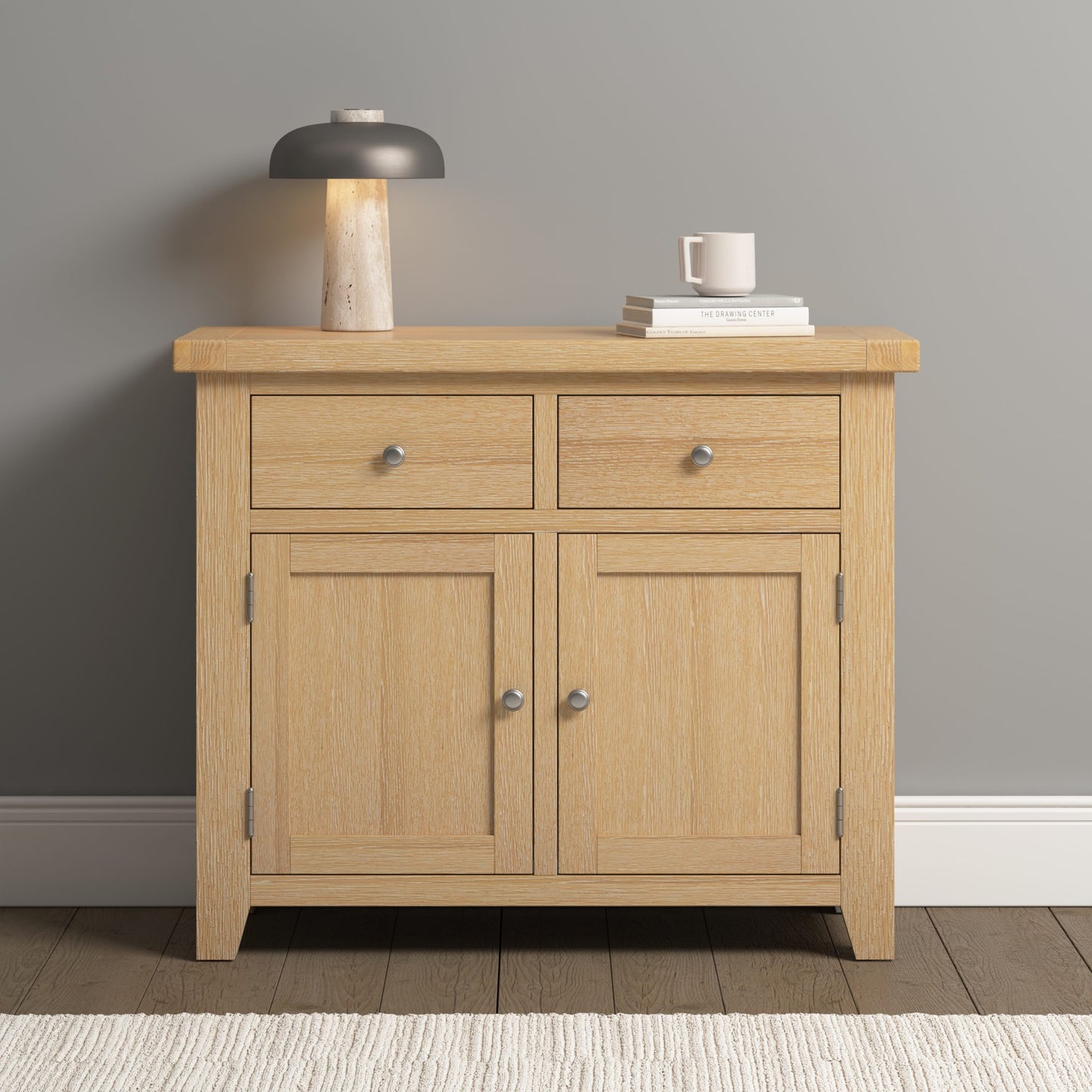 Windsor 2 Door 2 Drawer Sideboard Oak