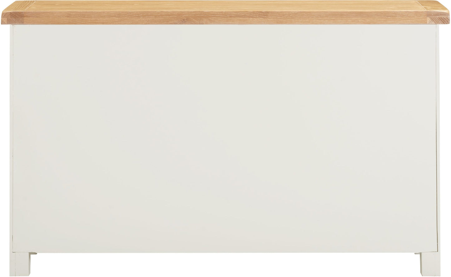 Windsor 3 Door 3 Drawer Sideboard Ivory/Oak