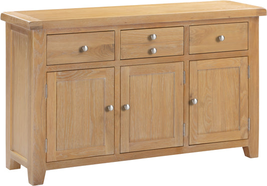 Windsor 3 Door 3 Drawer Sideboard Oak