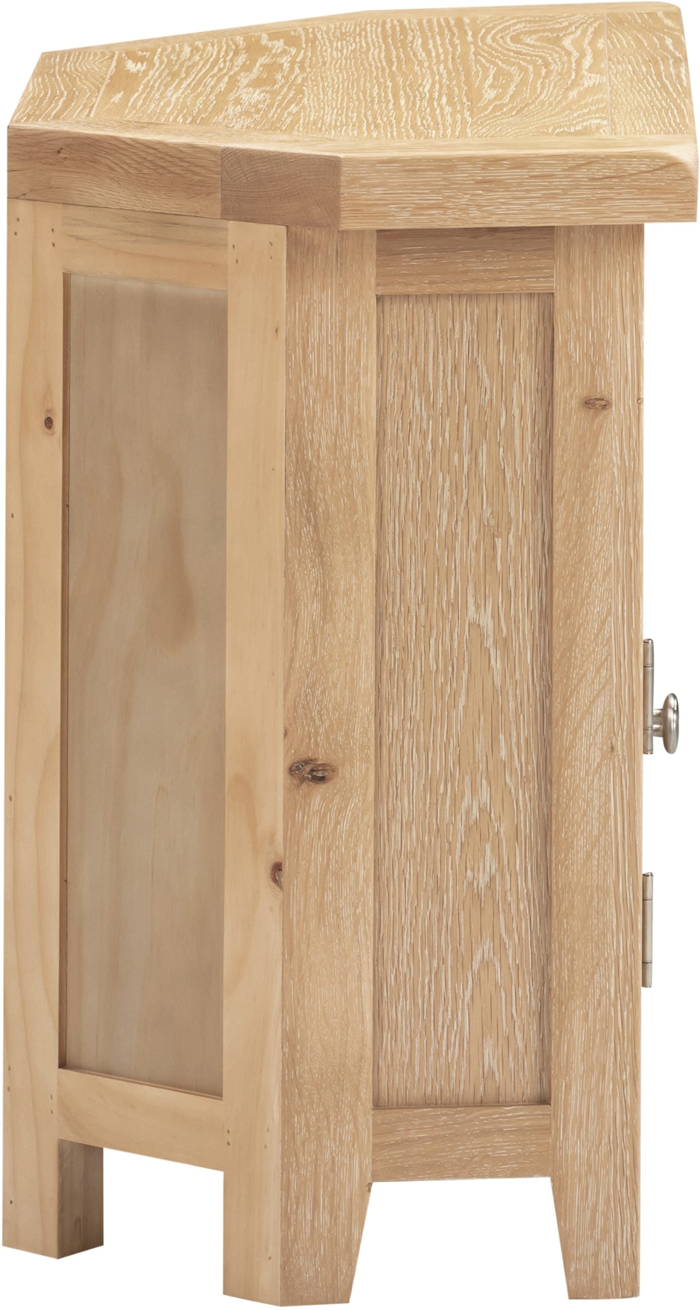 Windsor Corner TV Unit Natural Oak