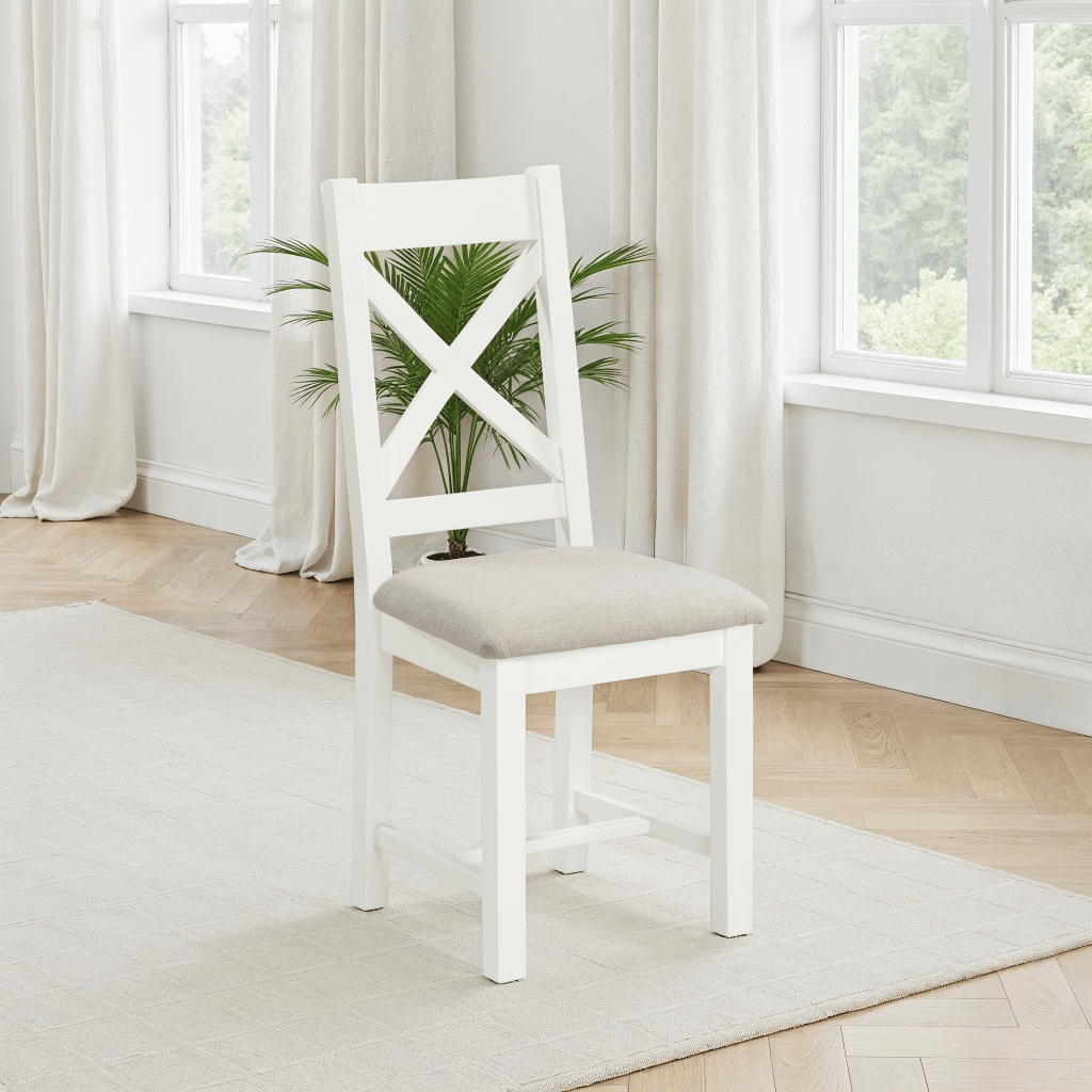 Windsor 1.2m (+30cm) Extending Oak Dining Table 4 Chair Set