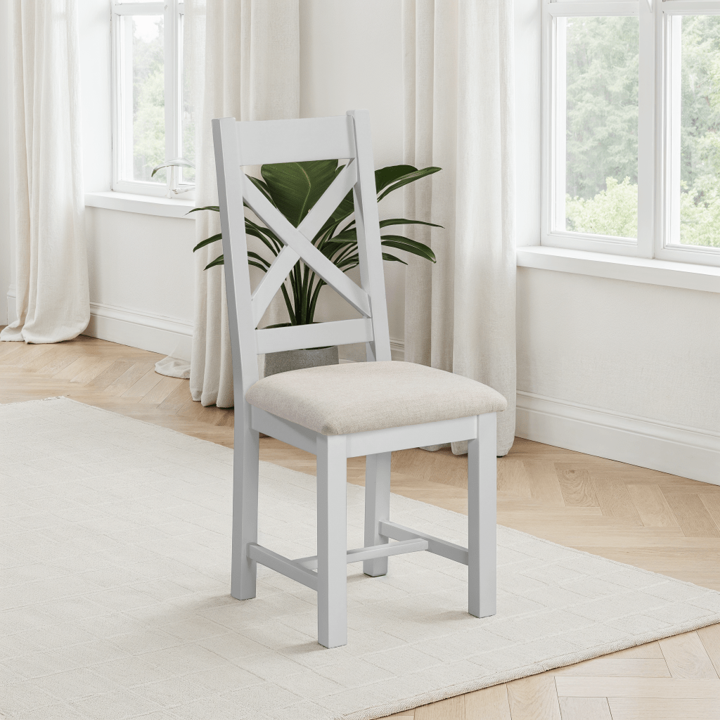 Windsor 1.2m (+30cm) Extending Oak Dining Table 4 Chair Set