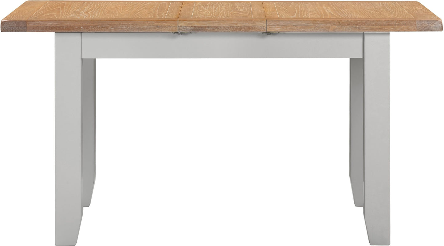 Windsor 1.2m (+30cm) Extending Oak Dining Table 4 Chair Set