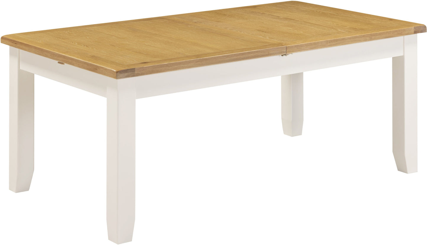 Windsor 1.8m (+50cm) Extending Oak Dining Table 6 Chair Set