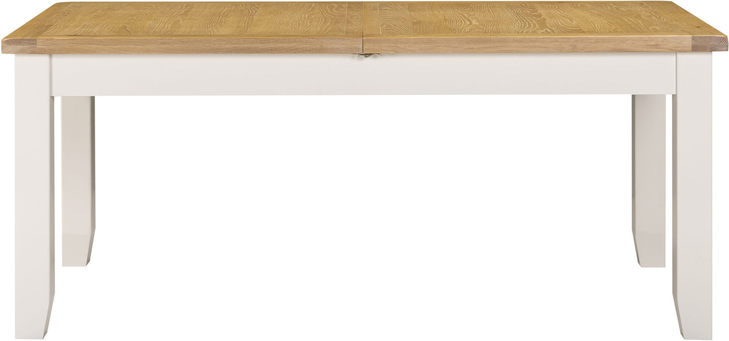 Windsor 1.8m (+50cm) Extending Oak Dining Table 6 Chair Set