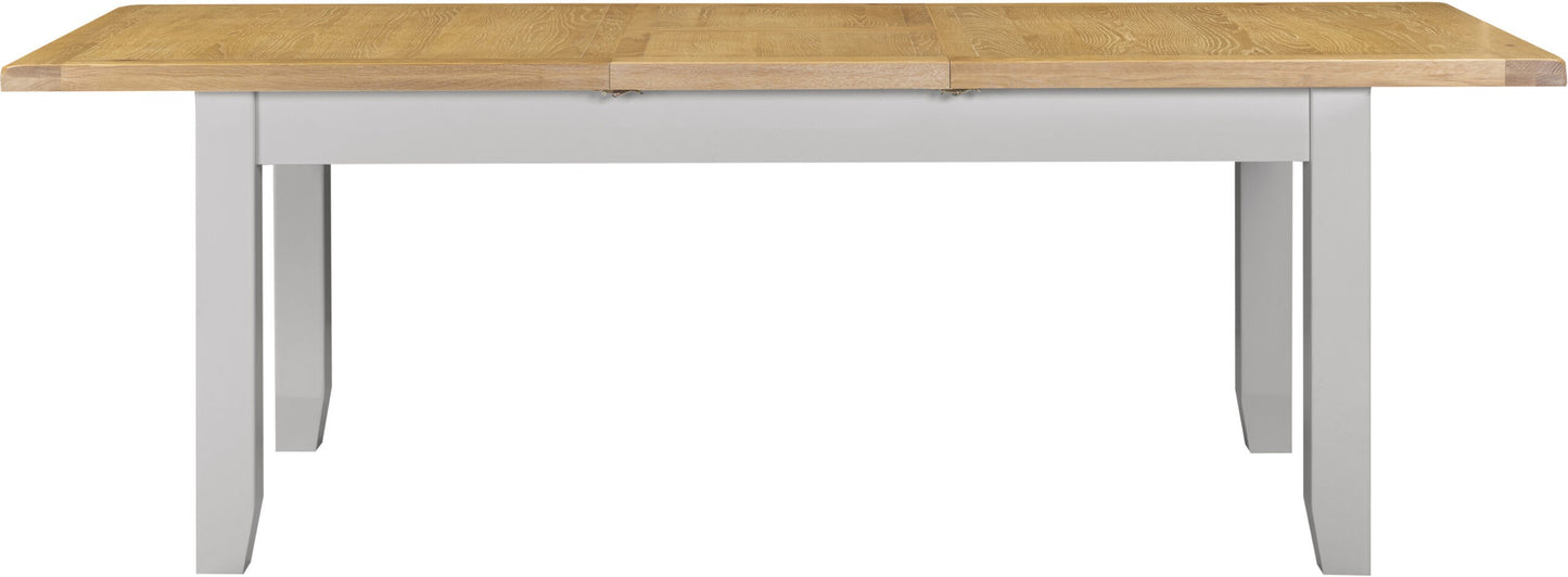 Windsor 1.8m (+50cm) Extending Oak Dining Table 6 Chair Set