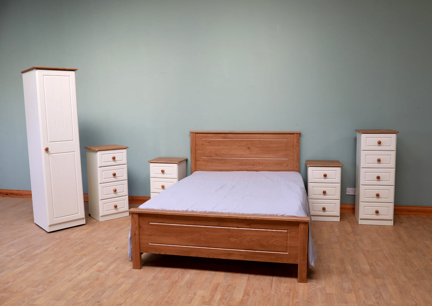 Millwood 3 Drawer Bedside Locker - Choose Your Colours