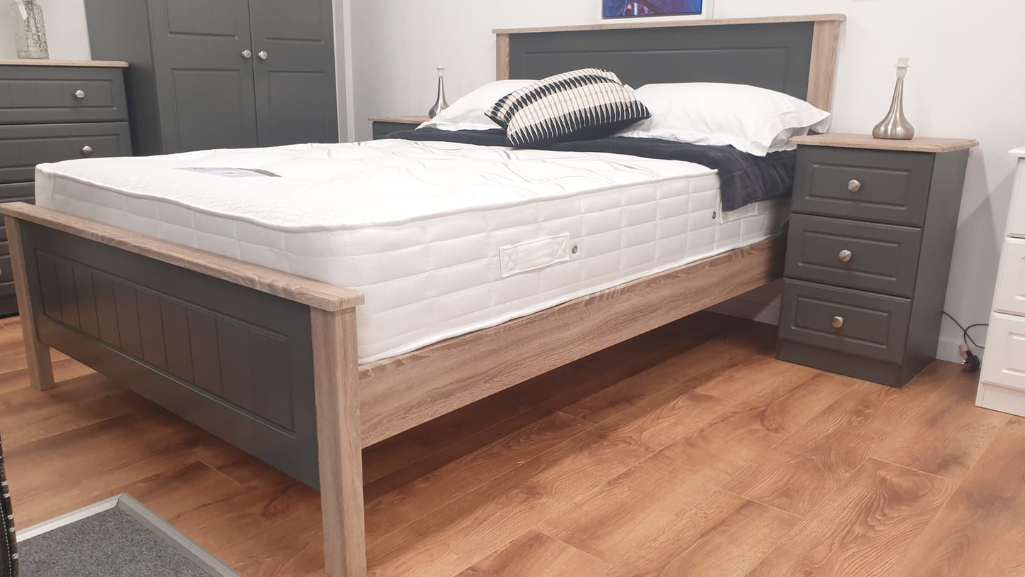 Millwood 3 Drawer Bedside Locker - Choose Your Colours