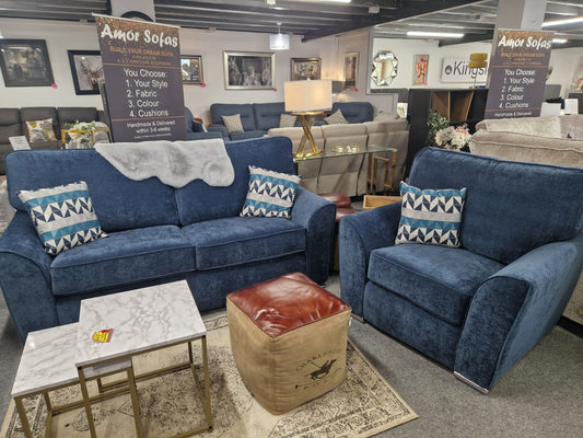 Viscount Fabric 3+1+1 Sofas