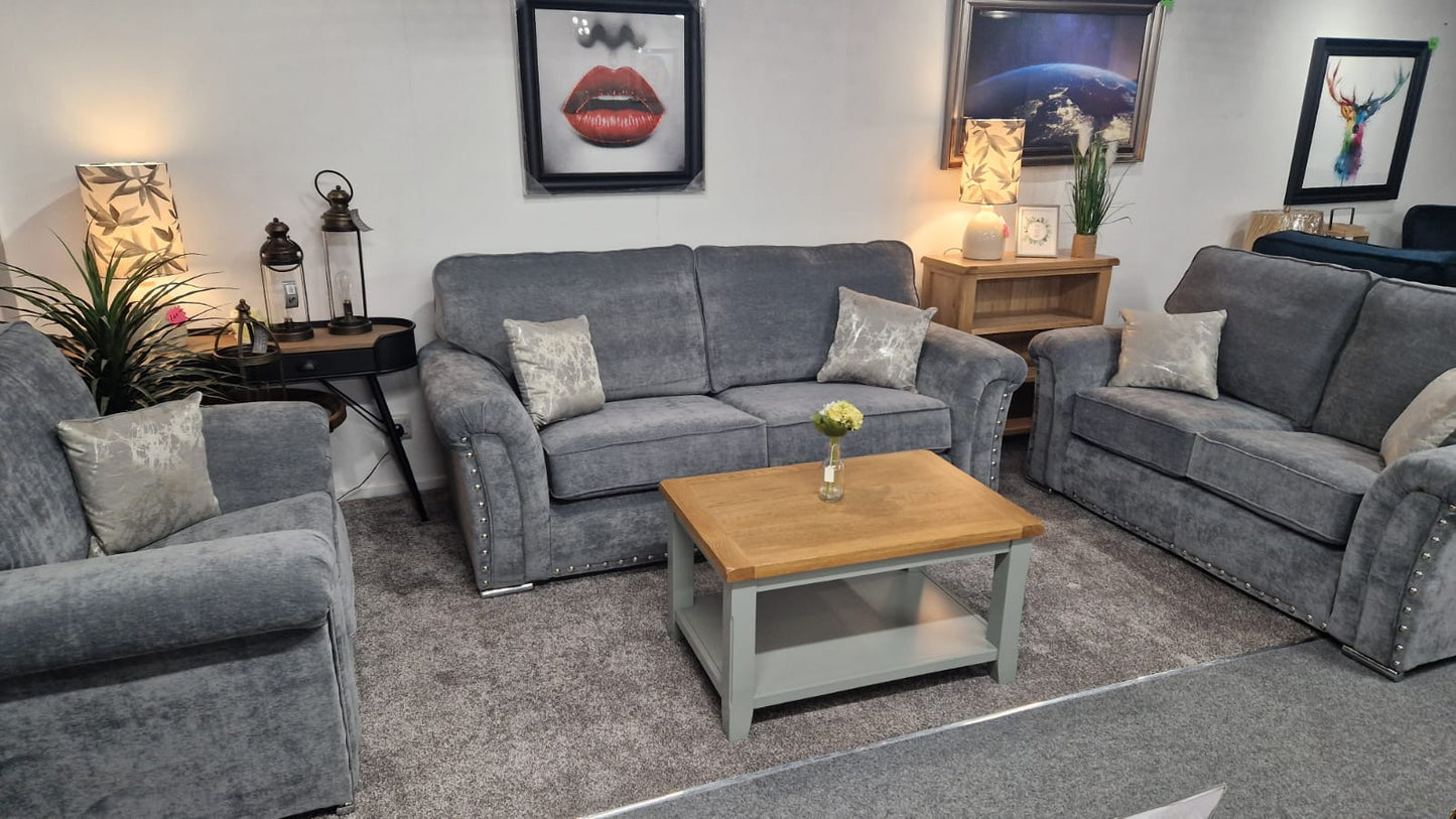 Vermont Fabric 3+2+1 Sofas