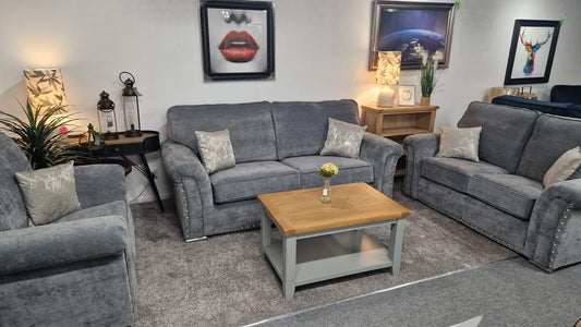 Vermont Fabric 3+1+1 Sofas