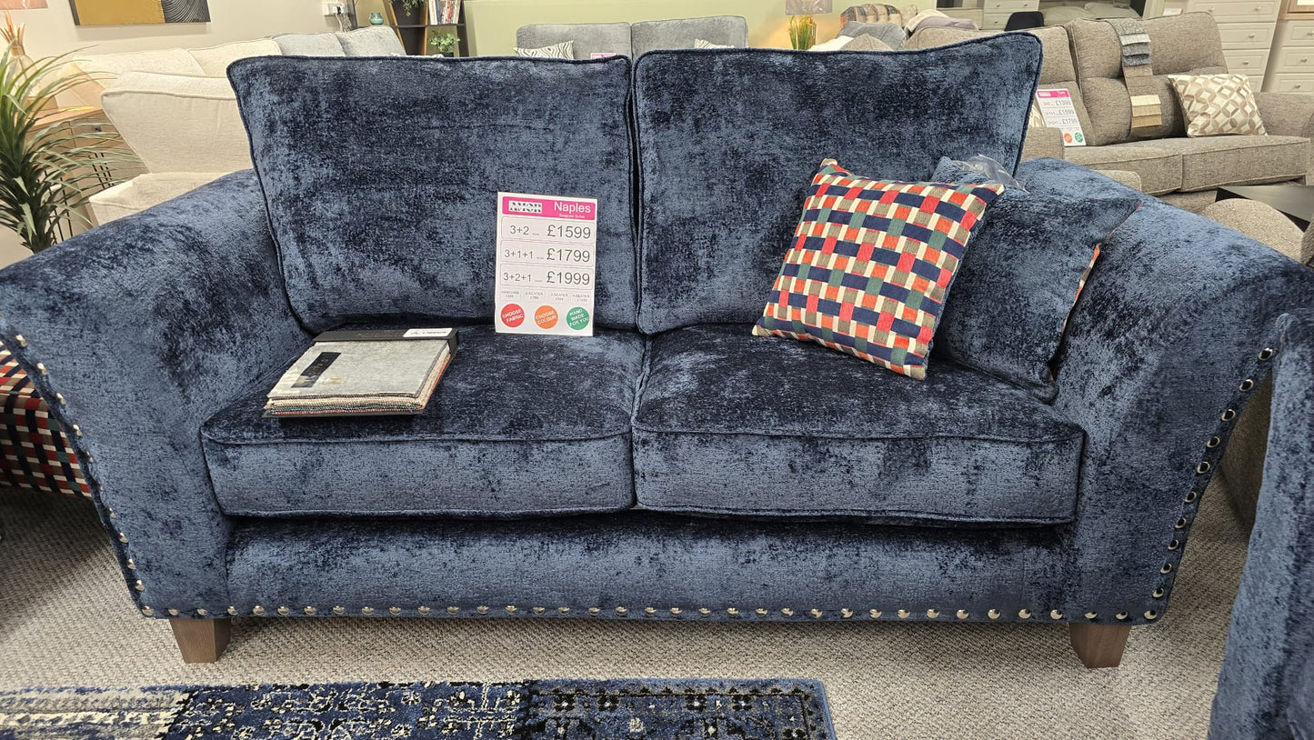 Naples Fabric 3+1+1 Sofas