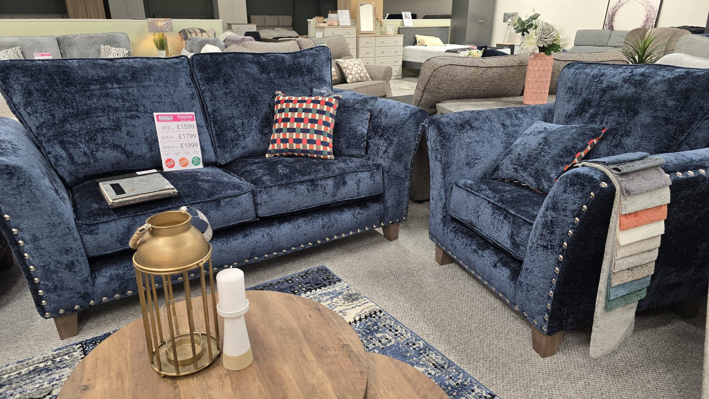 Naples Fabric 3+1+1 Sofas