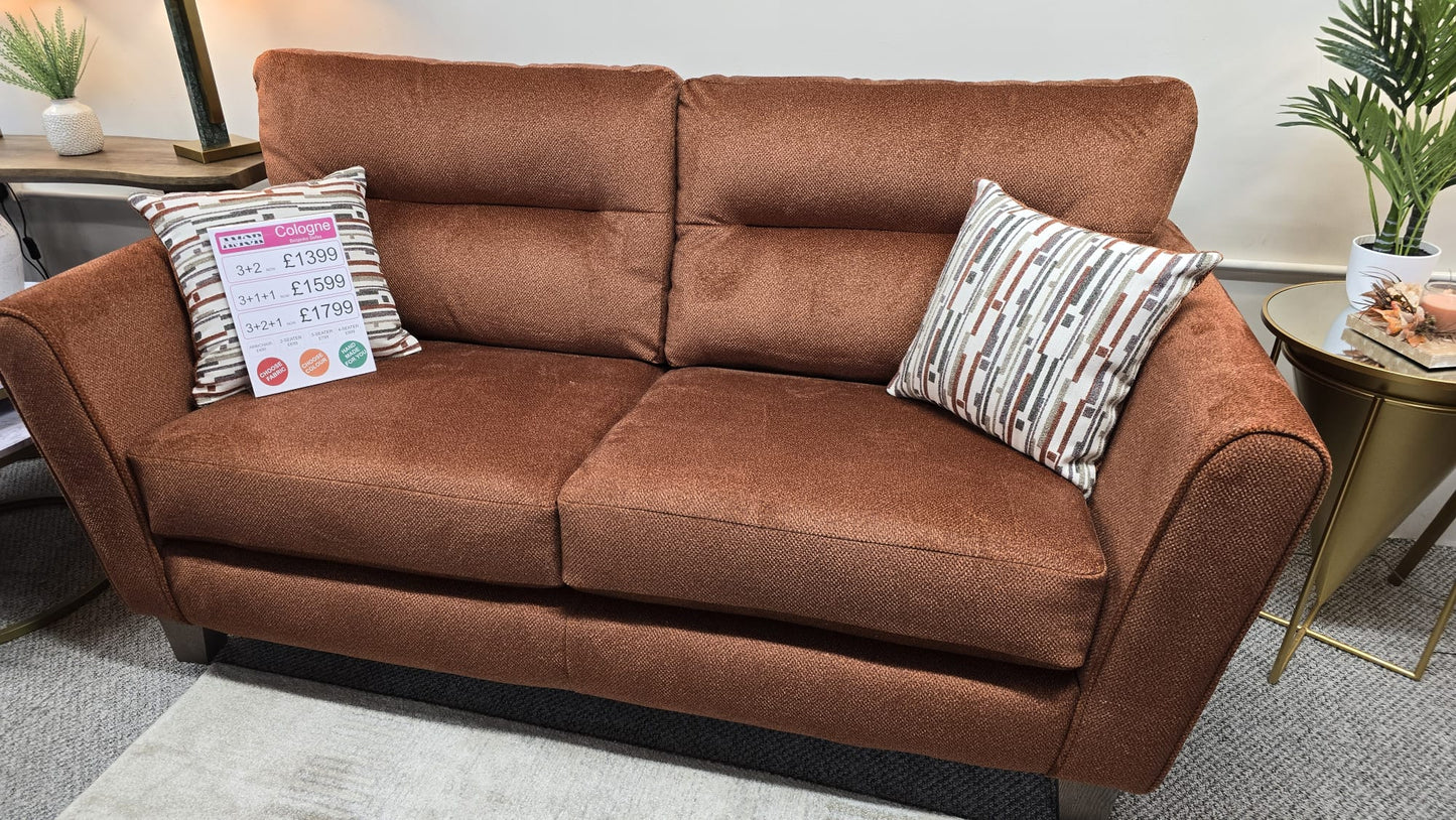 Cologne Fabric 3+2 Sofas