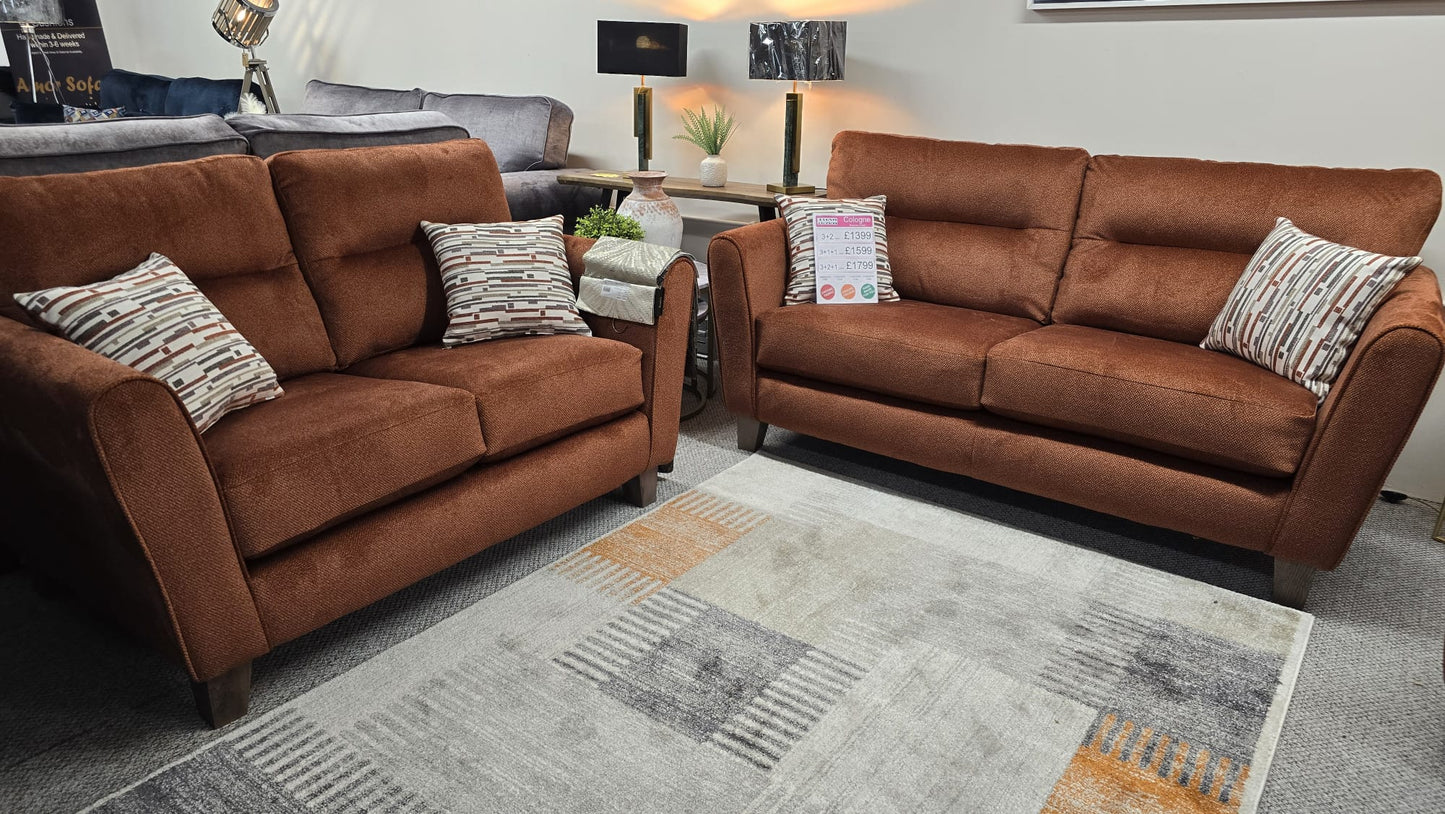 Cologne Fabric 3+2 Sofas