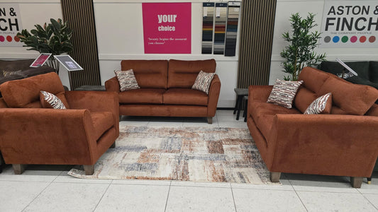 Cologne Fabric 3+2 Sofas