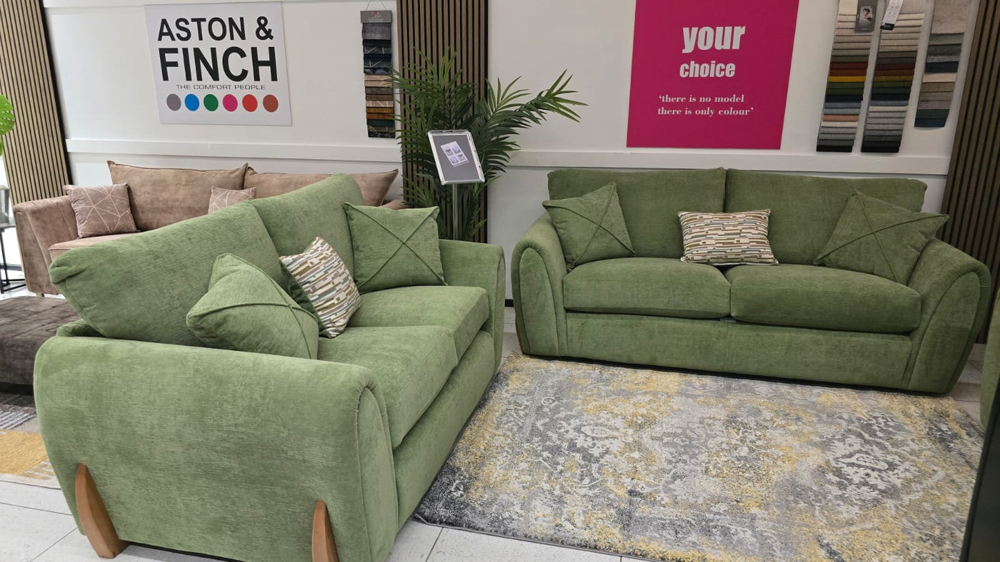 Petra Fabric Corner Sofas