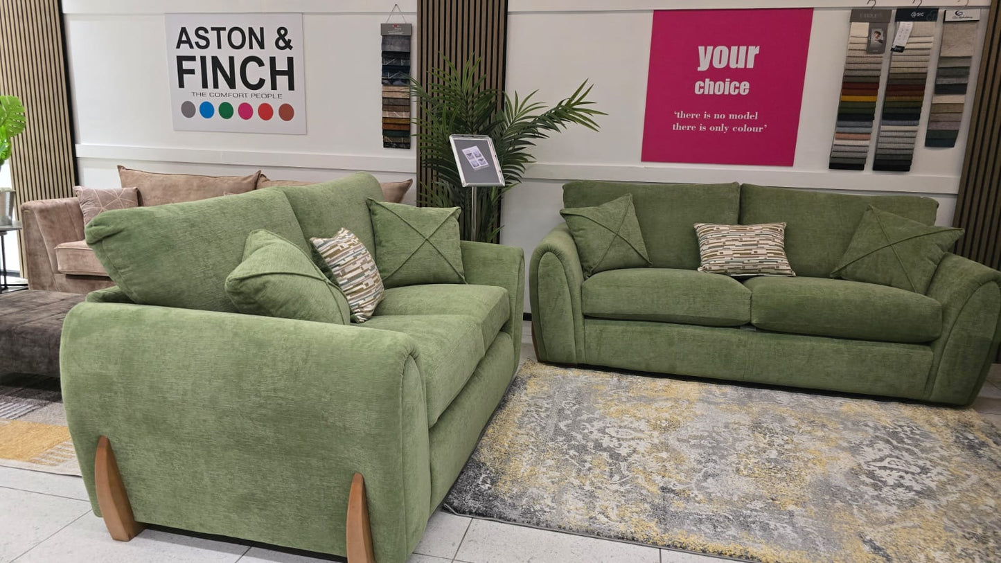 Petra Fabric Corner Sofas