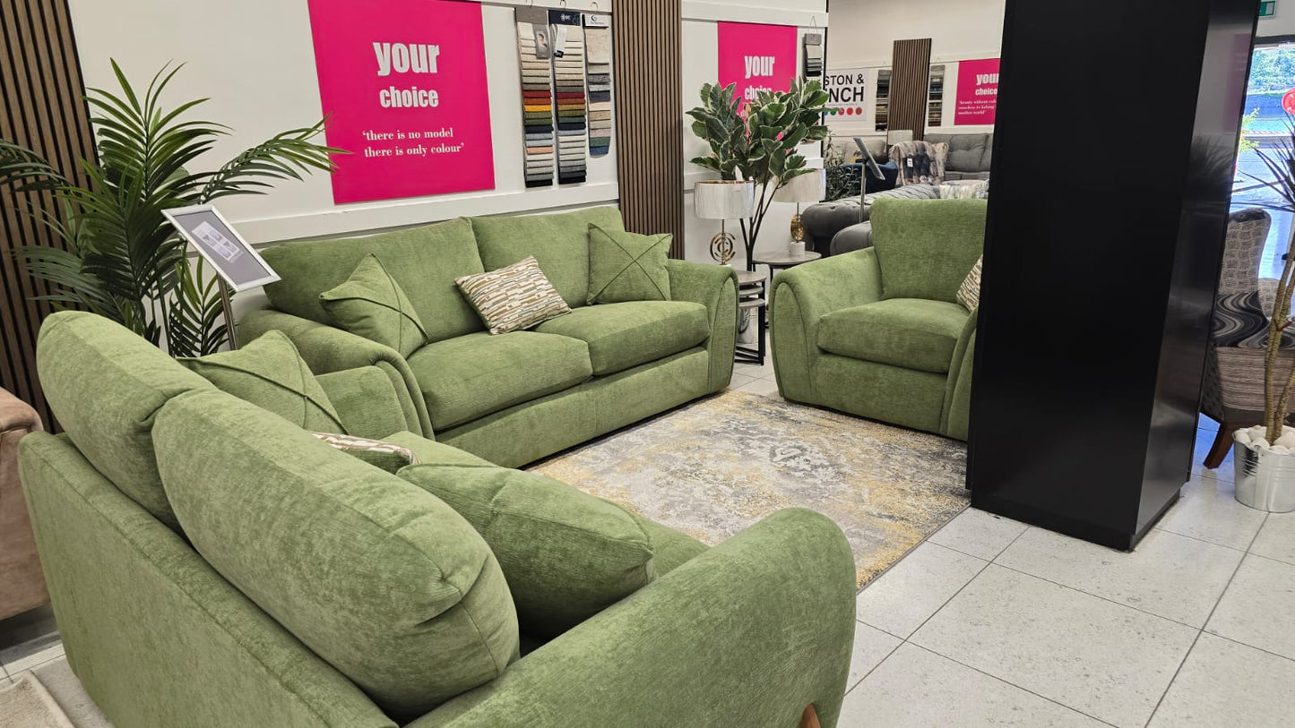 Petra Fabric Corner Sofas