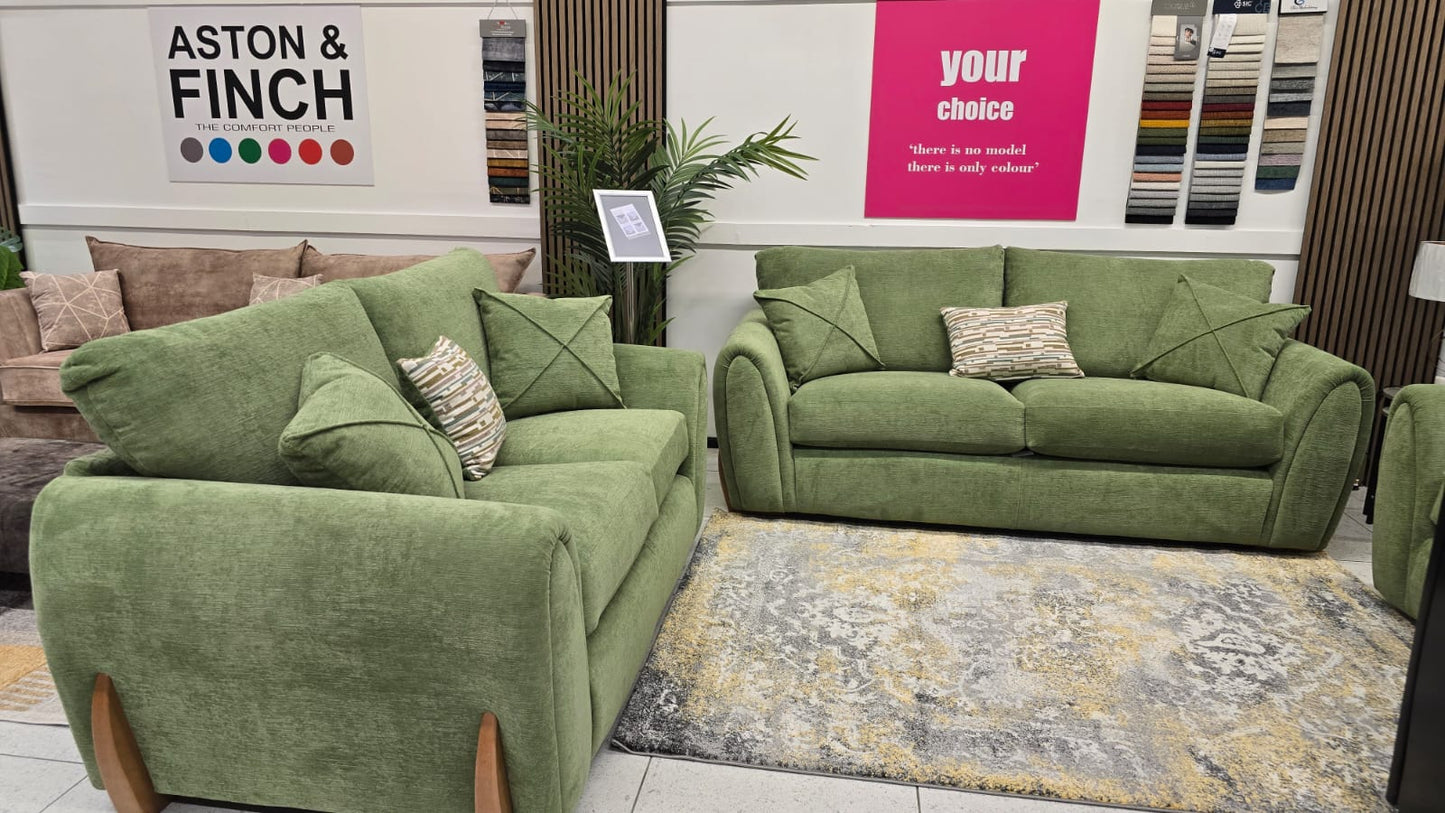Petra Fabric Corner Sofas
