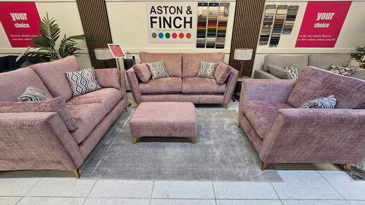 Cairo Fabric 3+2 Sofas